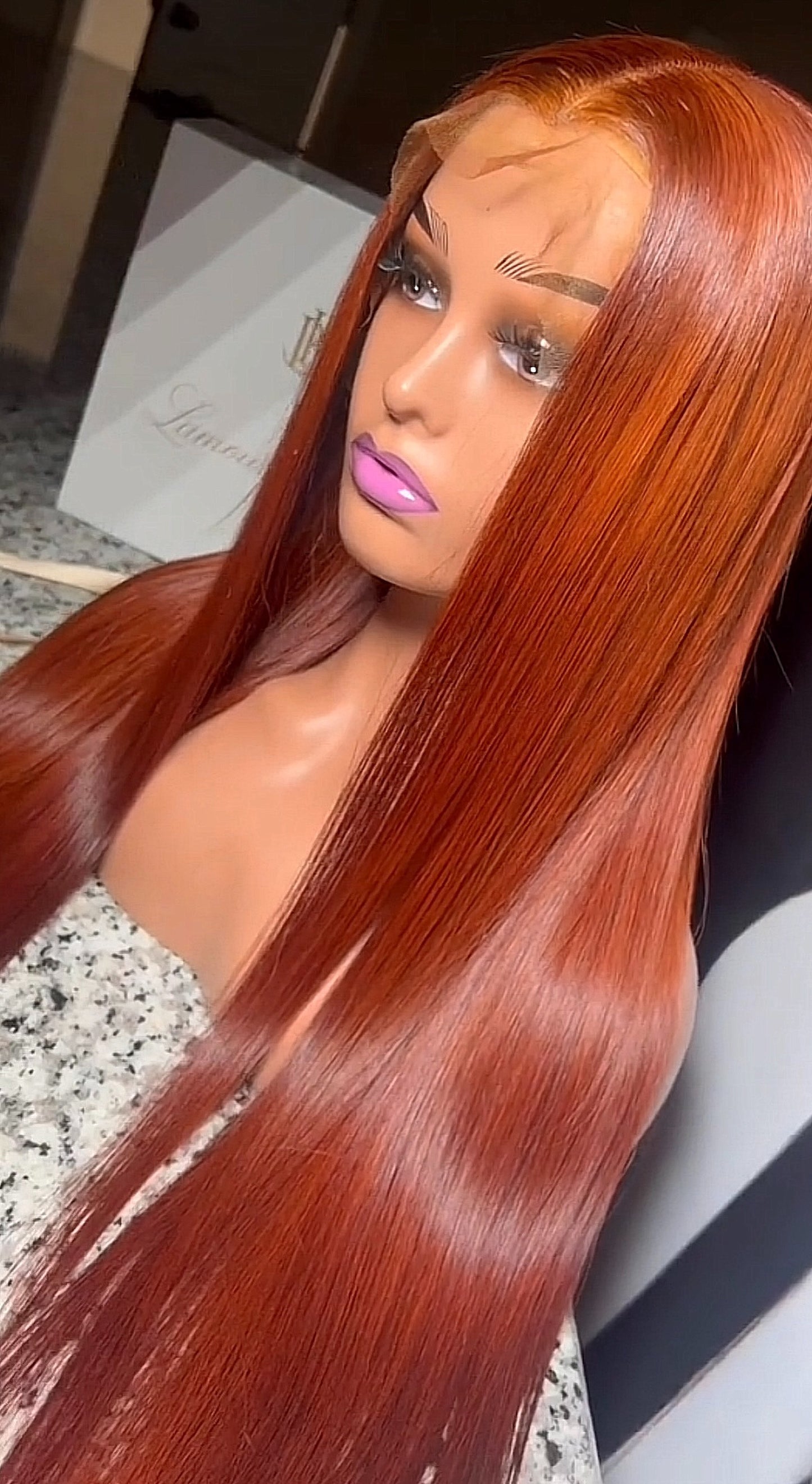 Raw Vietnamese Copper Wig