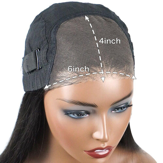 Pre bleached Pre Plucked Glueless Wig - 4x6 Wear and Go wig