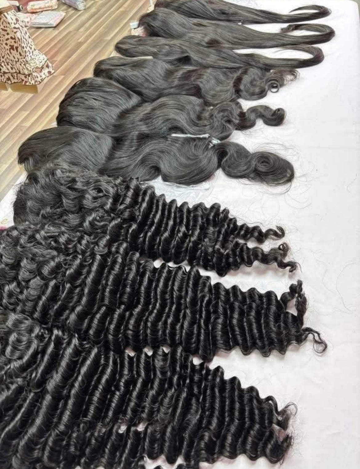 Virgin Wigs on hand