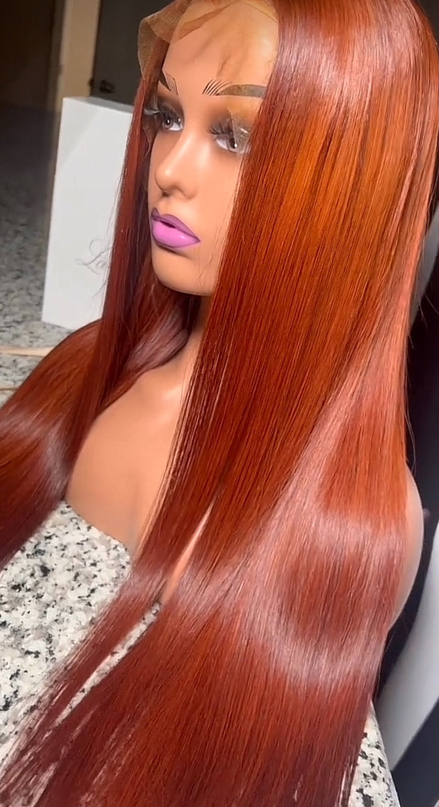 Raw Vietnamese Copper Wig