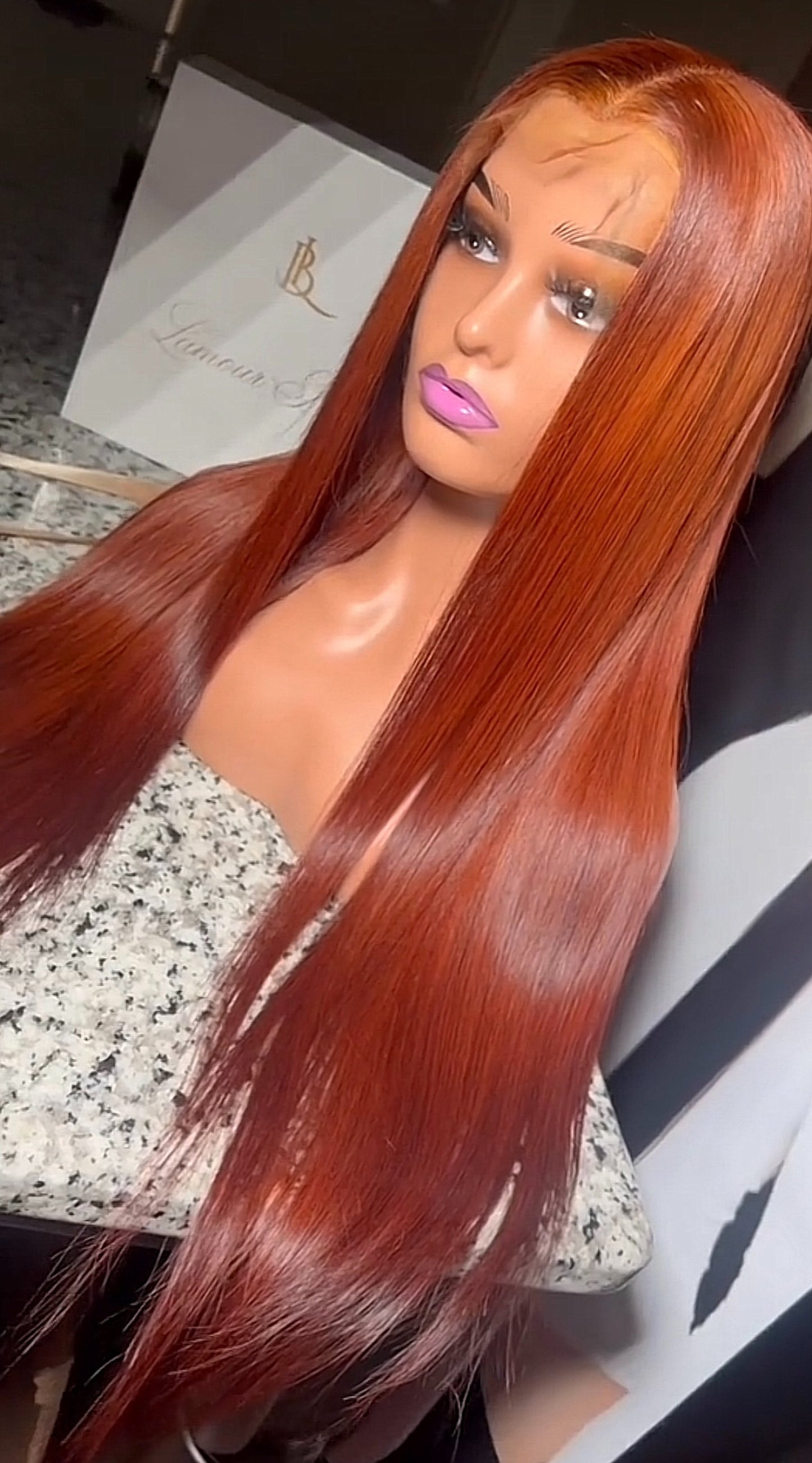 Raw Vietnamese Copper Wig