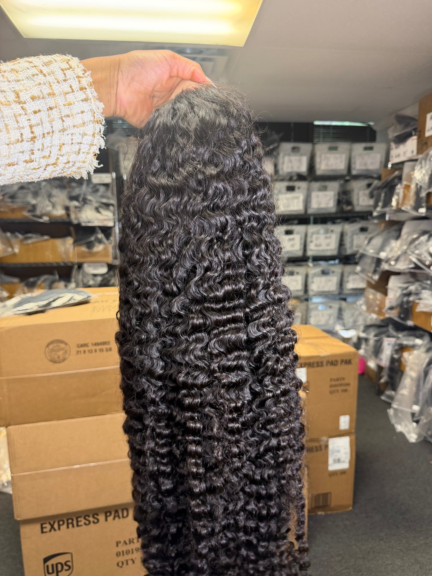 Virgin Wigs on hand