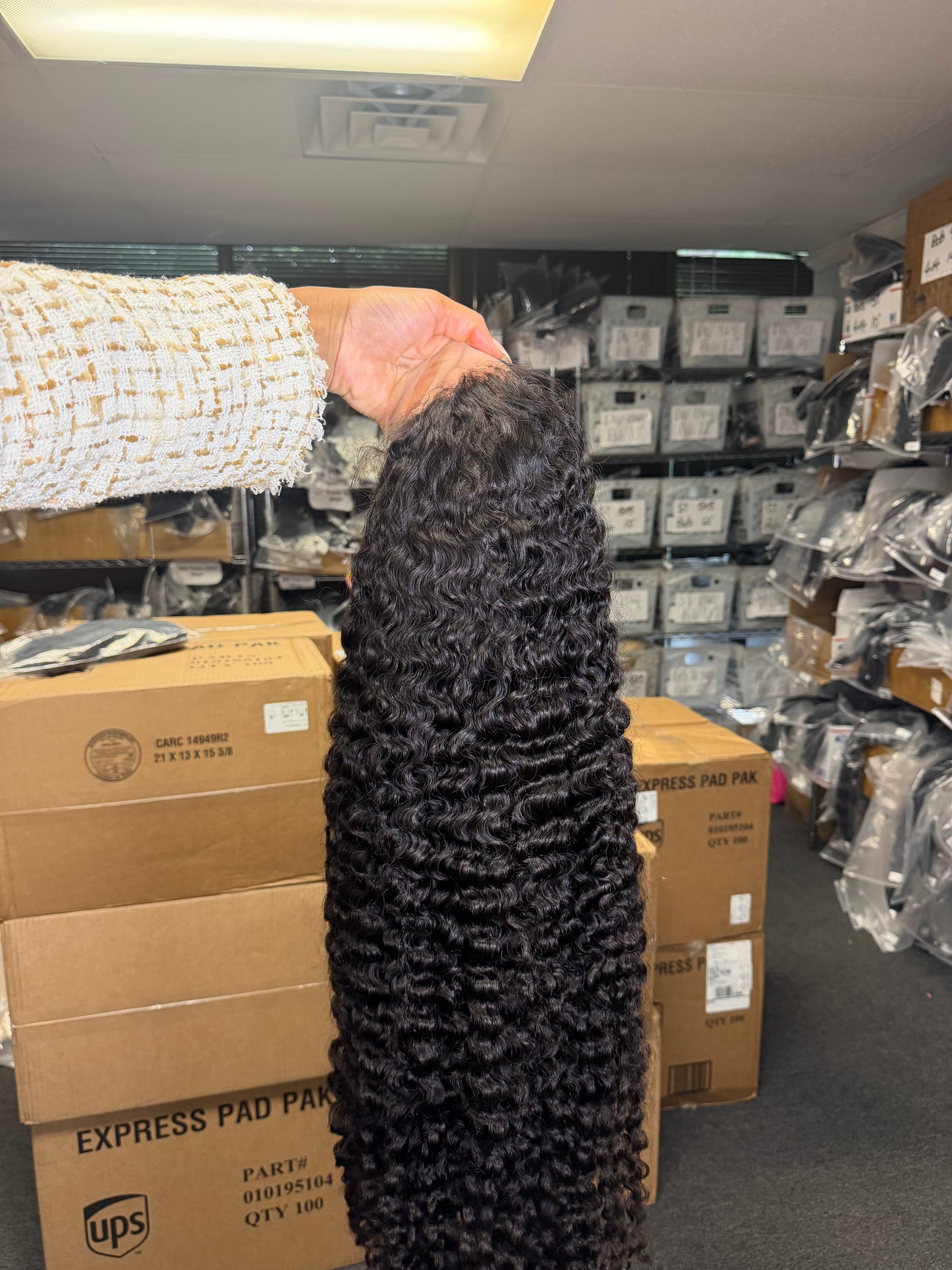 Virgin Wigs on hand