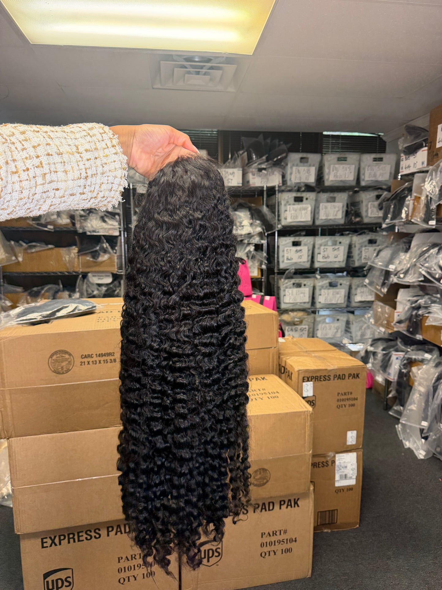 Virgin Wigs on hand